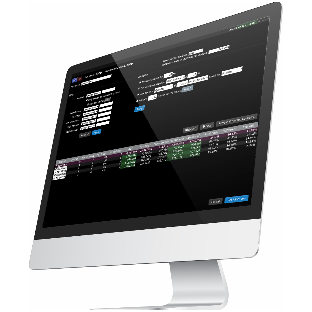 Allocation Order Tool