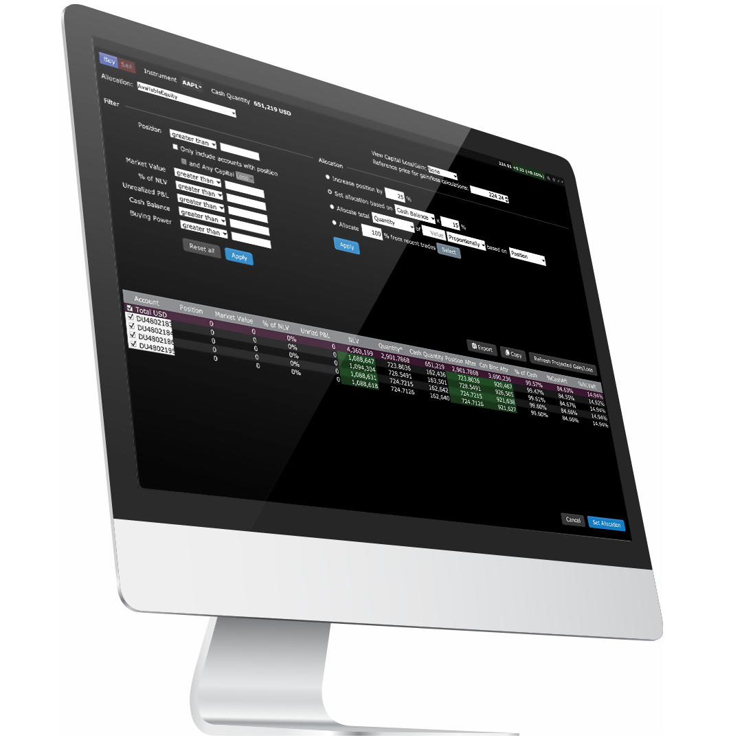 Allocation Order Tool